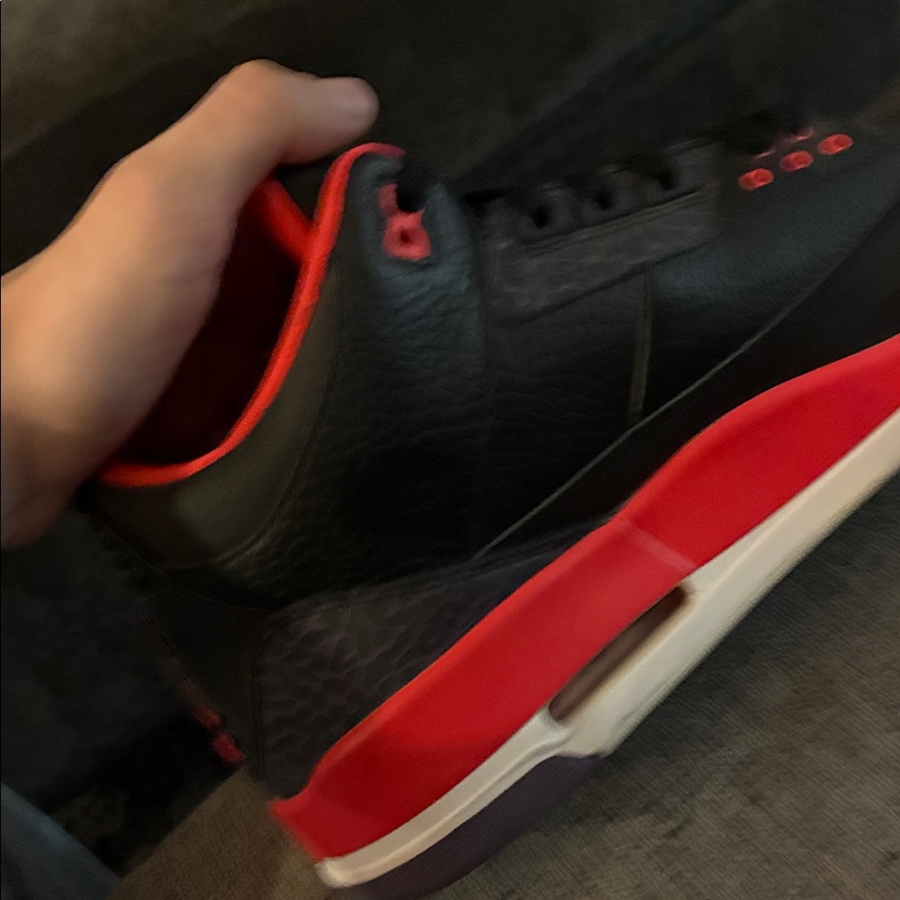 jordan 3 'crimsons' - Picture 4 of 6